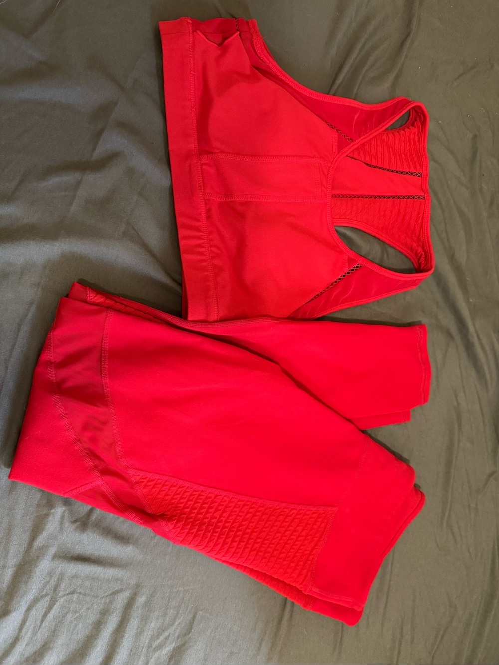 Fabletics Red Athletic Leggings - Women’s Activewear